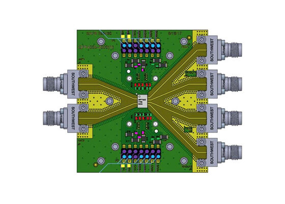 QPF4005EVB1 Solutions embarquées GaN Tableau d'évaluation du module front-end à double canal