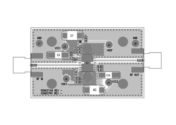 TQP9218-EVB Solutions embarquées Amplificateur de puissance pour petites cellules TQP9218 0,25 W, carte d'évaluation