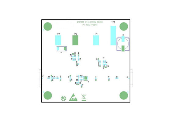 QPD1009-EVB1 Solutions embarquées 15W 50V DC – 4 GHz Carte d'évaluation de transistor RF GaN