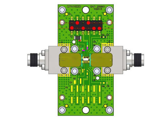 QPA1022DEVB Solutions embarquées Amplificateur de puissance GaN 4 W de 8,5 GHz à 11 GHz - Carte d'évaluation