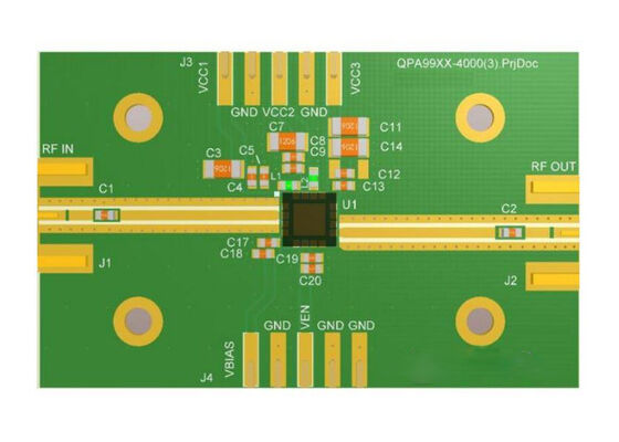 QPA9903EVB01 Carte d'évaluation d'amplificateur de puissance linéarisable à haut rendement pour solutions embarquées