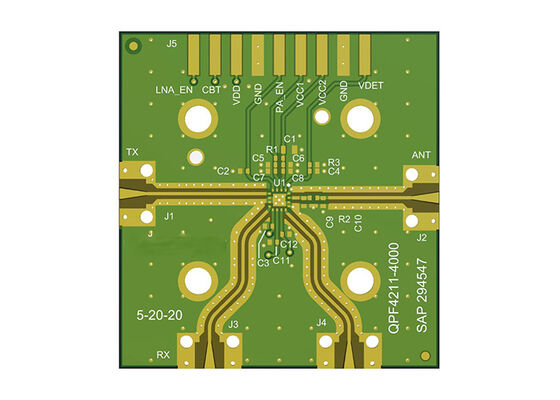 QPF4211EVB Solutions embarquées Module frontal Wi-Fi 6 intégré Carte d'évaluation