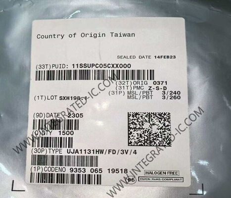 UJA1131HW Circuit intégré Système de base sur puce avec convertisseur Buck/Boost Boîtier HTQFP48 pour applications automobiles