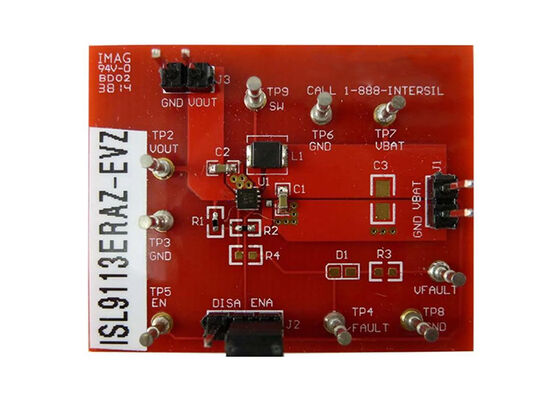 ISL9113ER7Z-EVZ Carte d'évaluation de gestion de batterie de 800 mV à 4,7 V pour solutions embarquées