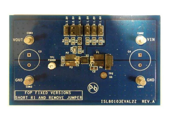 ISL80103EVAL2Z Solutions Embarquées Carte d'évaluation de régulateur de tension linéaire monocanal