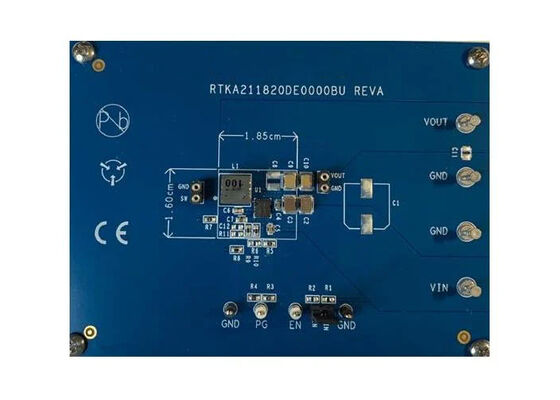 RTKA211820DE0000BU Carte d'évaluation du régulateur abaisseur synchrone CC/CC 2A Embedded Solutions