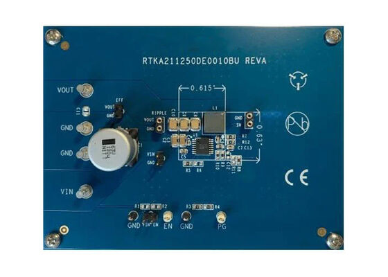 RTKA211250DE0010BU Carte d'évaluation de régulateur abaisseur synchrone 4,5 V à 30 V Embedded Solutions