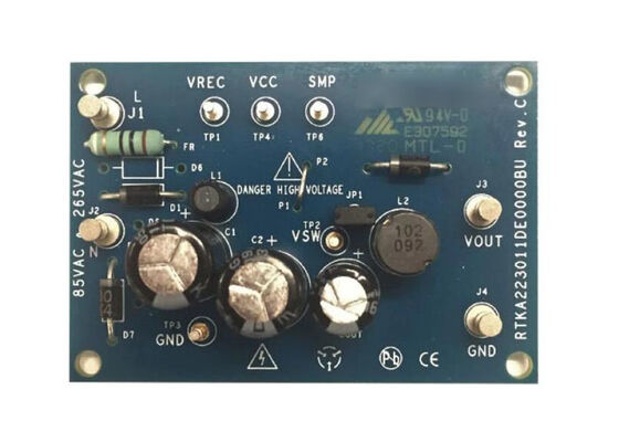 RTKA223011DE0000BU Carte d'évaluation de solutions embarquées pour convertisseur abaisseur haute tension RAA223011