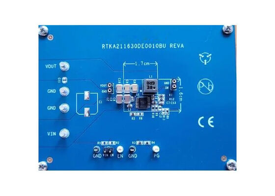 RTKA211630DE0010BU Carte d'évaluation du régulateur abaisseur DC/DC synchrone 3,3 V pour solutions embarquées
