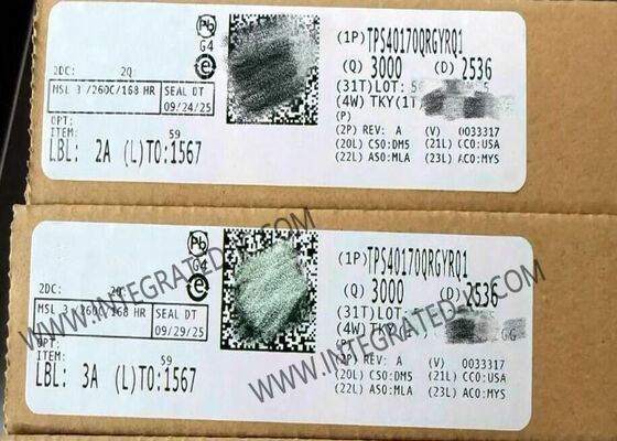 Circuit intégré TPS40170QRGYRQ1 - Contrôleur Buck PWM synchrone automobile avec tension d'entrée de 4,5 V à 60 V, courant de sortie de 20 A et fréquence de commutation de 100 kHz à 600 kHz