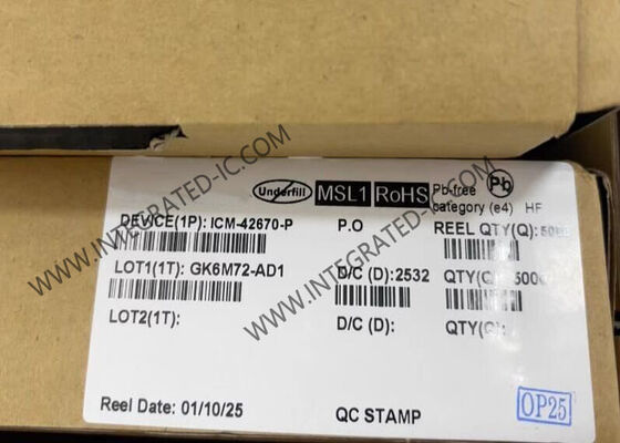 ICM-42670-P Capteur IMU MotionTracking 6 axes haute performance