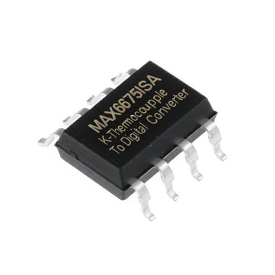 MAX6675ISA Sensor IC thermocouple à convertisseur numérique avec compensation de jonction à froid de résolution de 12 bits et interface compatible SPI
