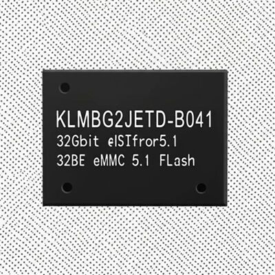 KLMBG2JETD-B041 Puce IC mémoire 32Gbit eMMC 5.1 Puce de stockage flash avec interface HS400