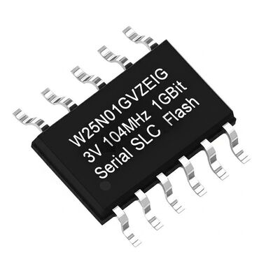 W25N01GVZEIG 1 Gbit 104MHz Interface SPI SLC NAND Flash Mémoire IC Chip