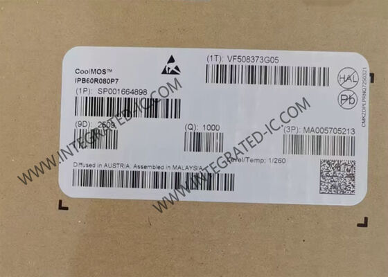 IPB60R080P7 puce de circuit intégré Transistors MOSFET à haute efficacité énergétique