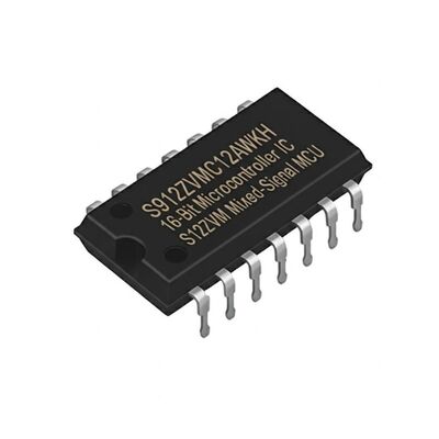 Microcontrôleur 16 bits S912ZVMC12AWKH MCU avec une vitesse de 50 MHz, 128 Ko de mémoire Flash et 31 broches d'E/S pour le contrôle moteur
