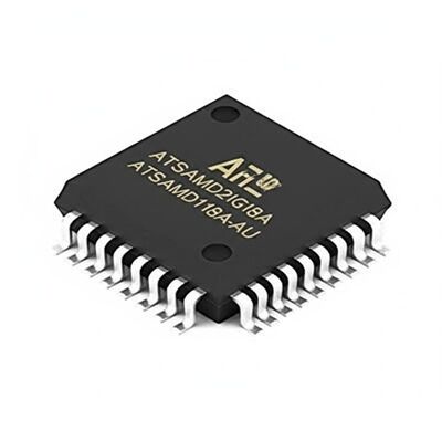 Microcontrôleur ATSAMD21G18A-AU MCU 48MHz haute performance 32 bits avec 256 Ko de mémoire Flash et 32 Ko de SRAM
