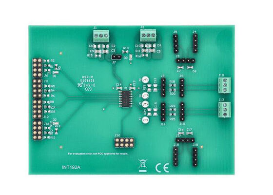 THVD24X2VEVM Solutions intégrées Module d'évaluation de l'émetteur-récepteur RS-485 Full-Duplex THVD24