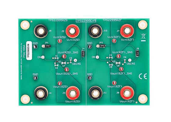 TPS22995EVM Solutions Embarquées Module d'évaluation du commutateur de charge TPS22995