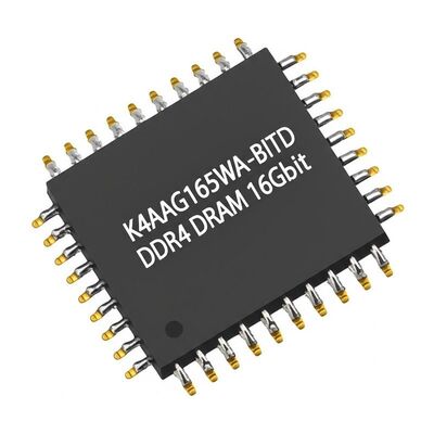 K4AAG165WA-BITD Puce de mémoire IC DDR4 DRAM 16 Gbit 2666 Mbps Mémoire vive dynamique FBGA96