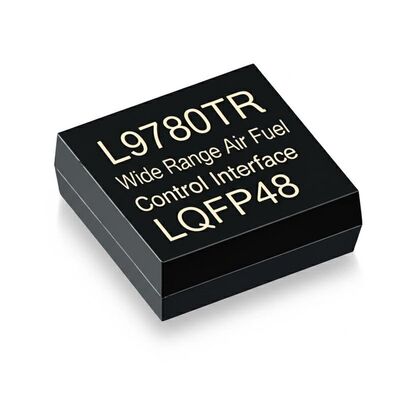 L9780TR Capteur CI Plage étendue Interface de capteur air/carburant avec tension d'alimentation de 4,9 V ~ 5,1 V en boîtier LQFP-48