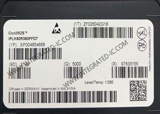 IPLK60R360PFD7 Circuit intégré à puce N-Channel 600V 13A MOSFET Transistors
