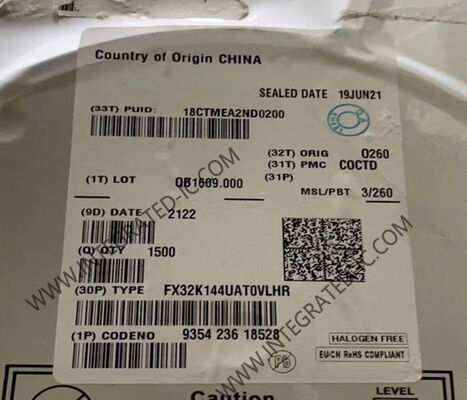 FX32K144UAT0VLHR MCU microcontrôleur 32 bits avec 112 MHz ARM Cortex-M4F Core pour les applications automobiles (2.7V-5.5V)