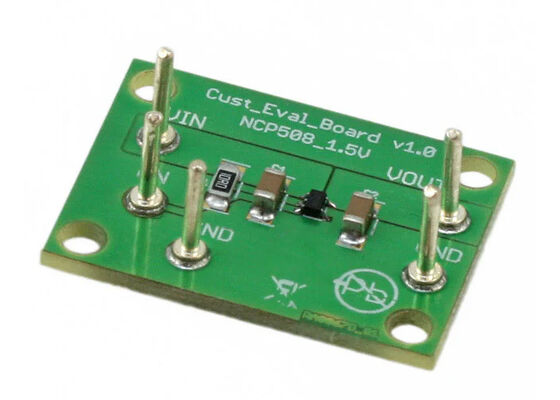 NCP508SQ15T1GEVB Solutions intégrées 50mA 1 canal tableau d'évaluation du régulateur de tension linéaire