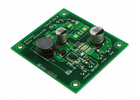 NCP3063SMDBCKEVB Solutions intégrées 250kHz 7V à 15V 800mA CC/DC Tableau d'évaluation step down