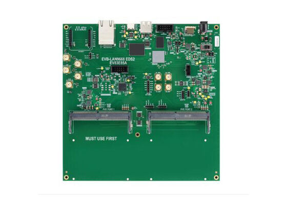 EV83E85A Solutions intégrées EVB-LAN9668 EDS2 carte de base du système de développement Ethernet