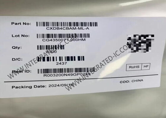 CXDB4CBAM-ML-A Puce de mémoire IC 8 Gbit LPDDR4/4X DRAM à faible consommation d'énergie