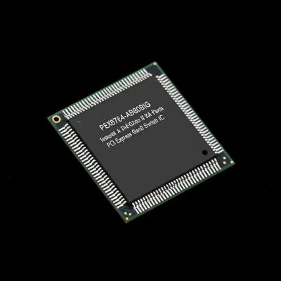 Puce de circuit intégré PEX8764-AB80BIG, commutateur PCI Express Gen3 avec 64 voies et 16 ports