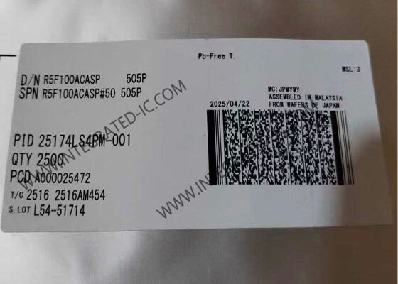 R5F100ACASP 32MHz Microcontrôleur à 16 bits MCU RL78 Core LSSOP30 Package