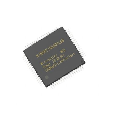 Microcontrôleur MIMXRT1064DVL6B MCU basse consommation 32 bits 120 MHz monocœur