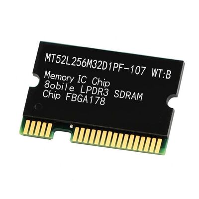 MT52L256M32D1PF-107 WT:B 8Gbit 933 MHz LPDDR3 SDRAM Mémoire IC Chip avec une organisation de 256 M x 32 dans un boîtier FBGA178