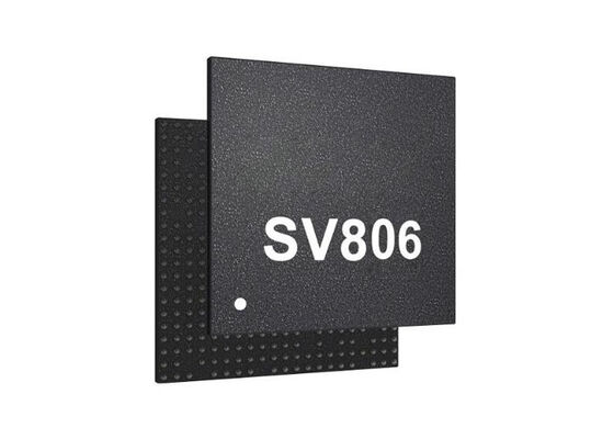 Puce processeur IA SV806, SoC IA avec NPU de 0,6 TOPS et CPU double cœur en boîtier BGA385