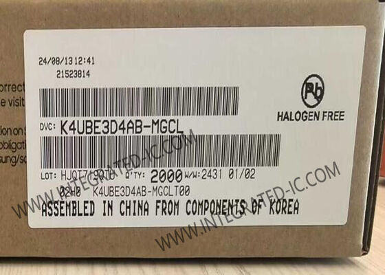 Puce à puce de mémoire K4UBE3D4AB-MGCL 32 Gb LPDDR4X Pour appareils mobiles