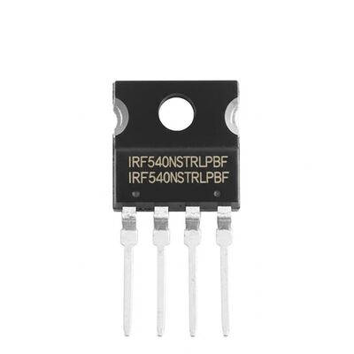 MOSFET de puissance IRF540NSTRLPBF 100V Transistor simple N-Channel avec 33A de courant de drain continu et 44mOhm de résistance