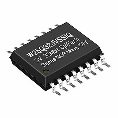 W25Q32JVSSIQ 32 Mbit 133 MHz NOR Puce IC de mémoire flash de la série SpiFlash