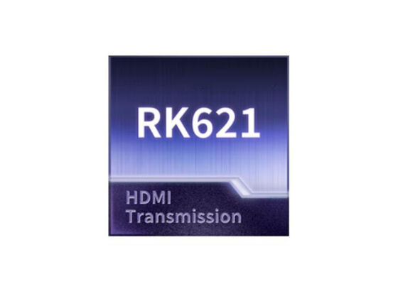 Puce processeur IA RK621 avec conversion HDMI vers MIPI/LVDS, sortie 4K@30fps et fréquence d'échantillonnage de 192 kHz