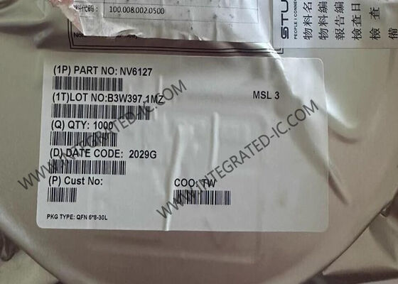 NV6127 CI GaN 650V 12A Commutateur de distribution d'alimentation avec boîtier 30-QFN pour applications de charge rapide