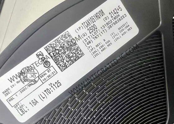 Puce de circuit intégré TCAN1051HGVDR 5 Mbps Émetteur-récepteur CAN protégé contre les pannes avec protection ESD 16 kV SOIC8