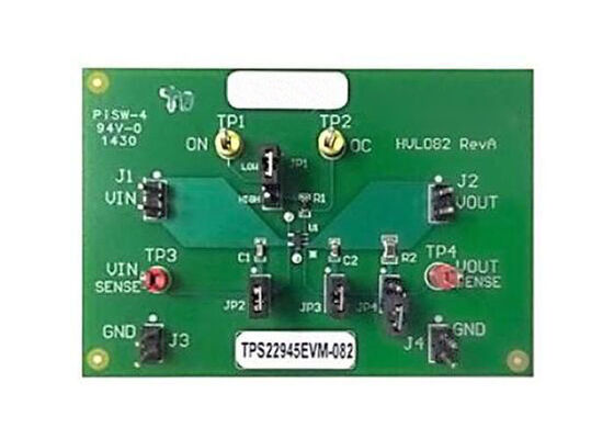 Module d'évaluation des solutions embarquées TPS22945EVM-082 pour commutateur de charge TPS22945