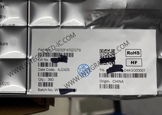 GD32F470ZGT6 Microcontrôleur MCU 32 bits à 240 MHz Arm Cortex-M4 avec LQFP144