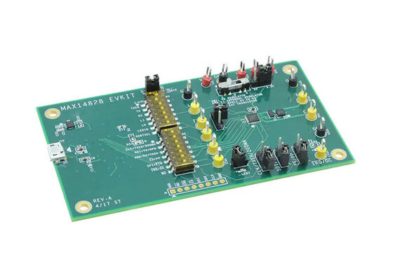 MAX14828EVKIT Solutions Embarquées MAX14828 - Carte d'évaluation de l'émetteur-récepteur d'interface IO-Link