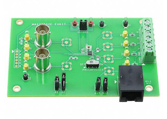 MAX22502EEVKIT Solutions embarquées - Carte d'évaluation de l'émetteur-récepteur RS-485/RS-422 full duplex MAX22502E