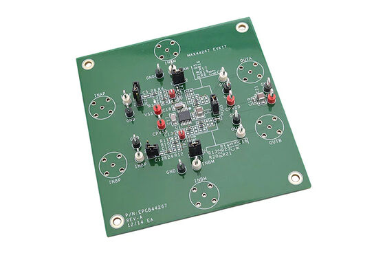 MAX44267EVKIT Solutions intégrées 2.25V à 15V 5MHz Conseil d'évaluation de l'amplificateur à double canal