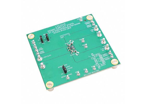 DC2747A Solutions intégrées Dual 5V 2A Synchrone Step-Down DC/DC Board d'évaluation