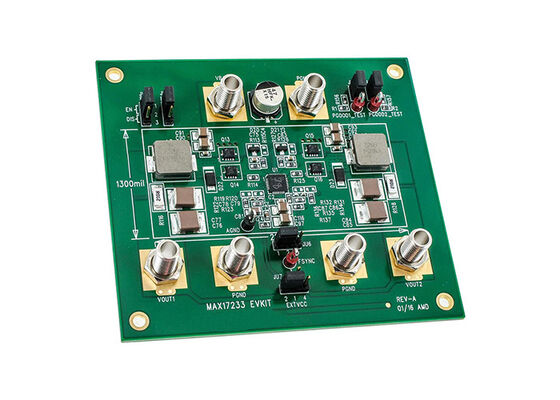 MAX17233EVKIT Solutions intégrées 2.2MHz tableau d'évaluation du contrôleur à double bouton synchrone