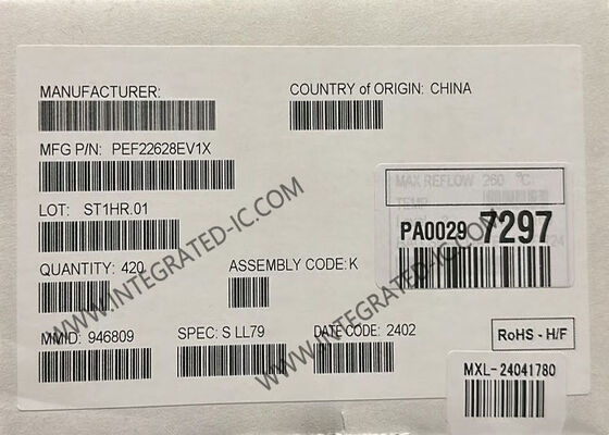PEF22628EV1X Système SHDSL à double canal sur puce avec SHDSL.bis pour l'application EFM
